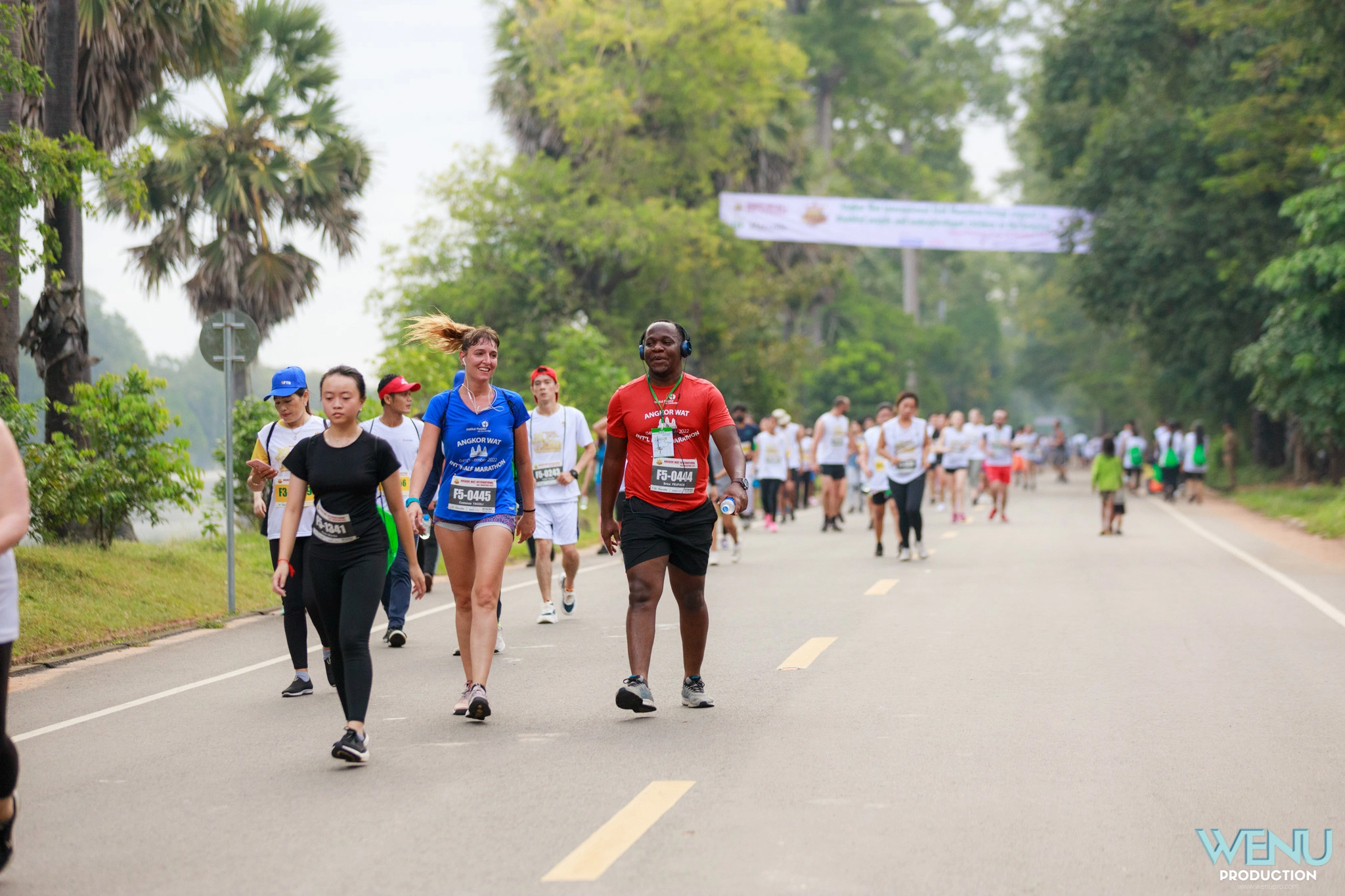Half Marathon Running at Siem Reap